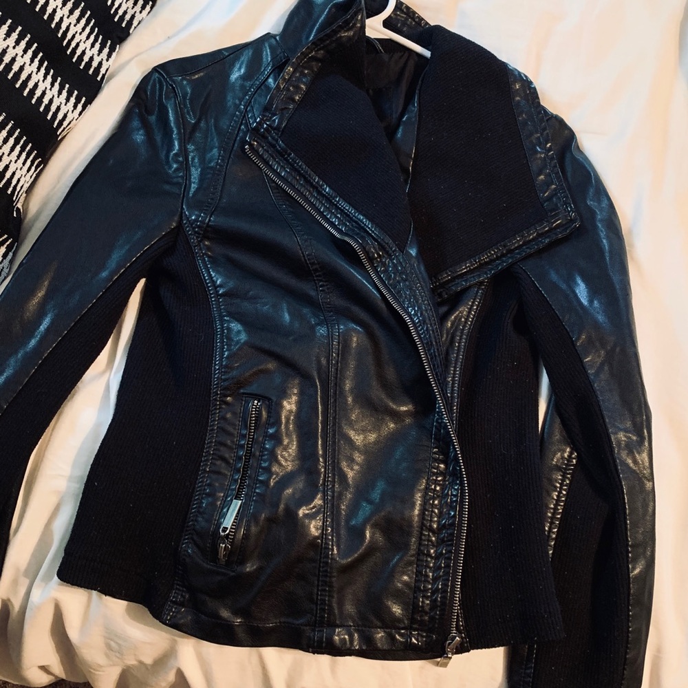 Leather jacket